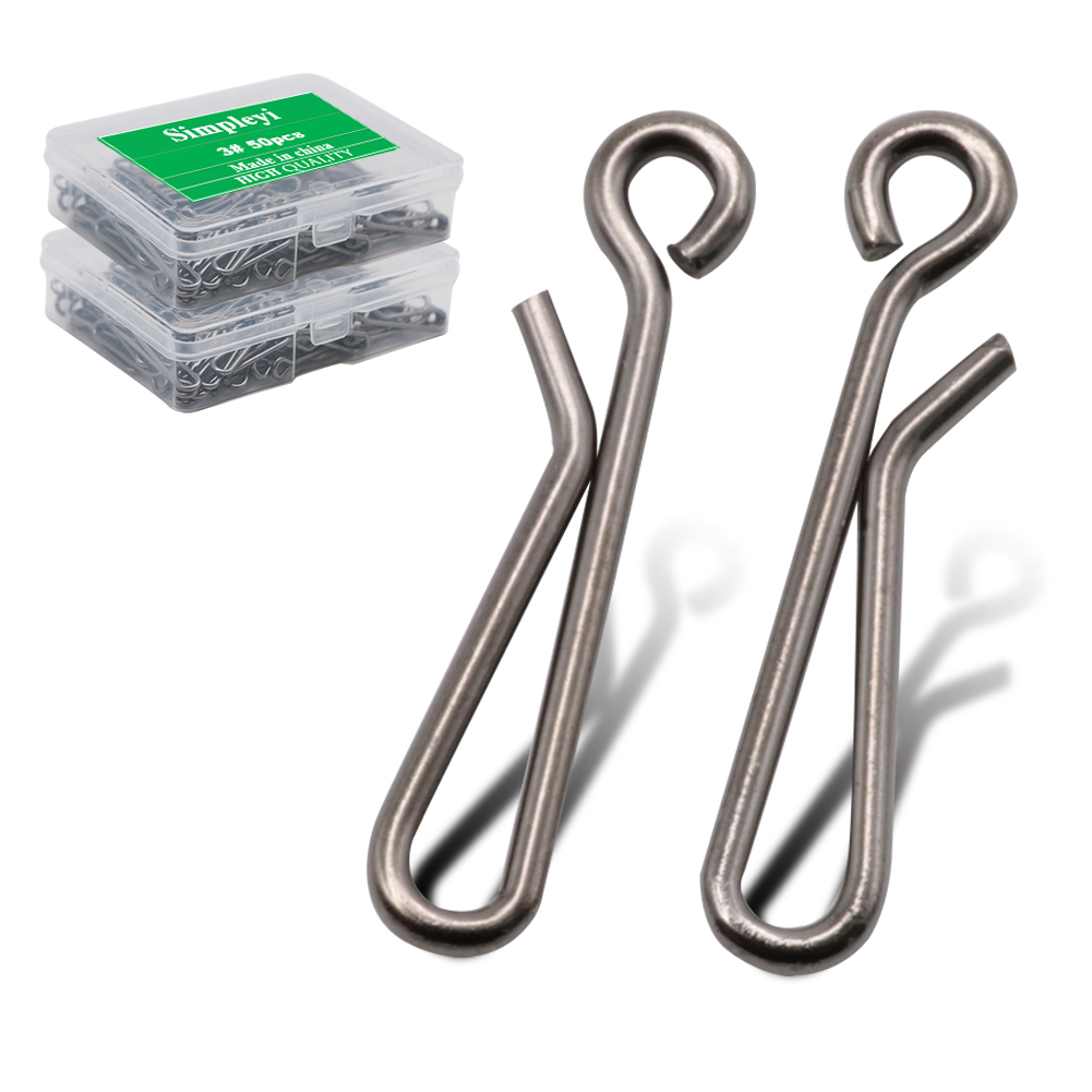 Monofilament Line - 50 Stks/doos Lager Slot Rolling Swivel