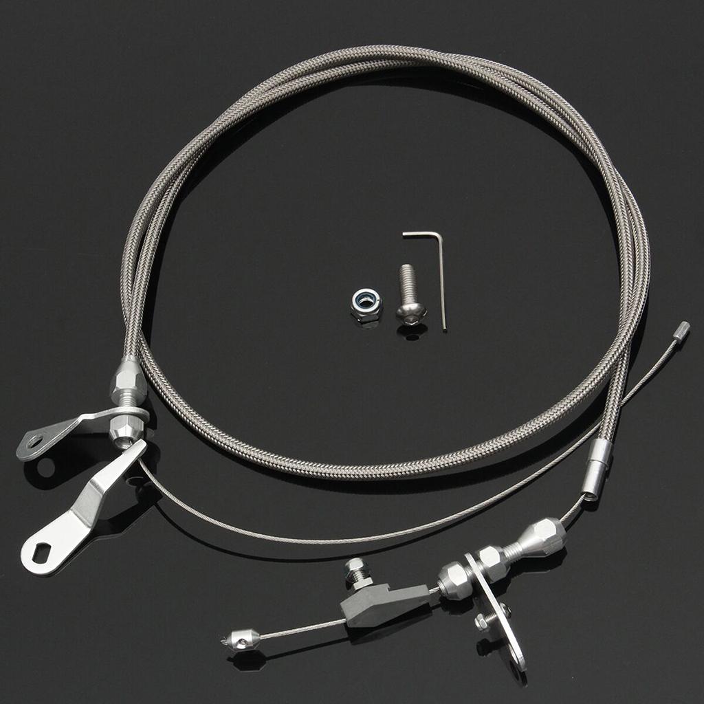 Braided Line - Gaspedaal Gasgaskabel Roestvrij gevlochten remkabel Geschikt