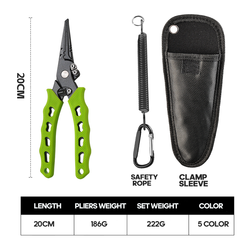TAIYU 5-kleurige roestvrijstal - Fishing Line Cutter recensie en prijs