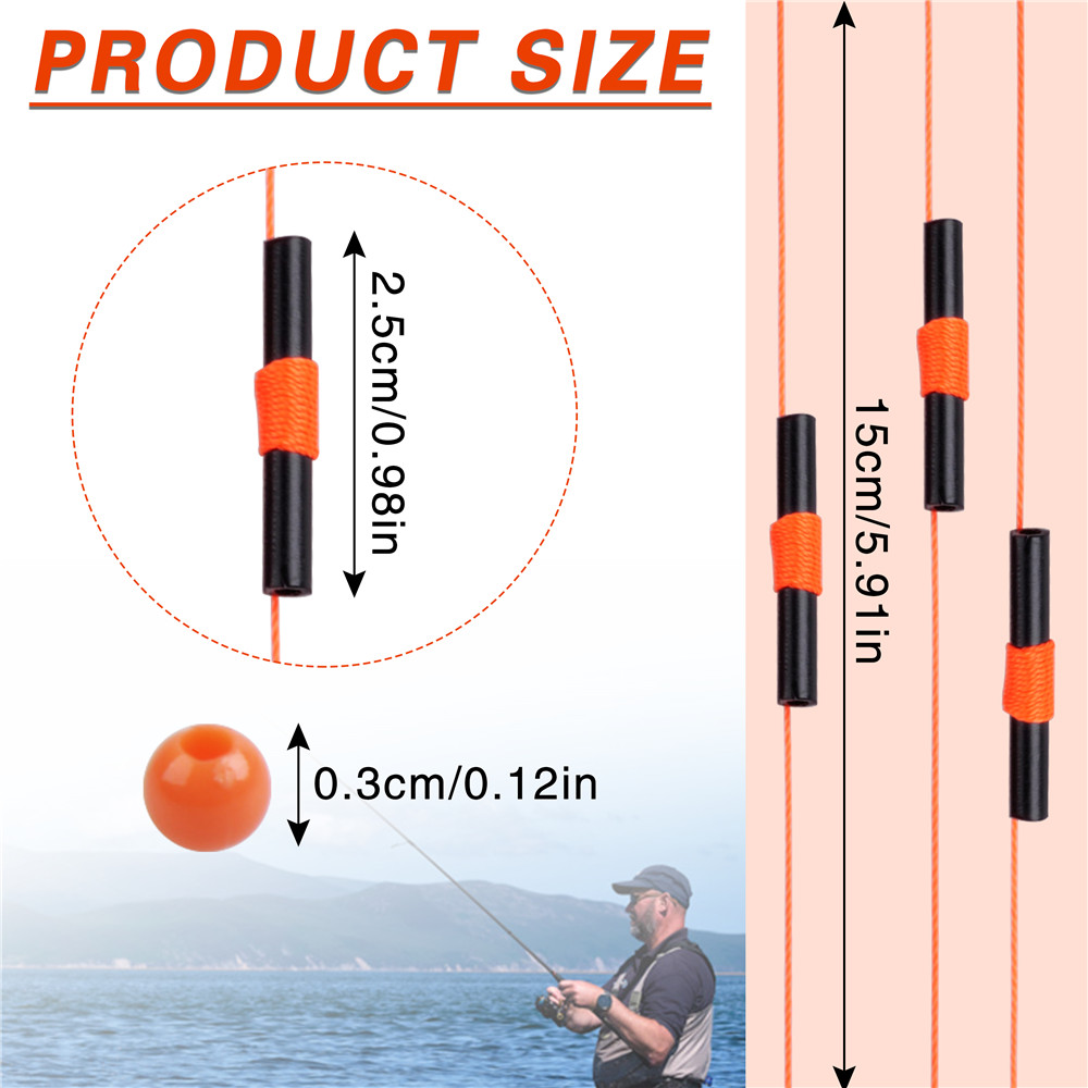150PCS Bobber Stopt Slip Bobbe - Freshwater Line recensie en prijs